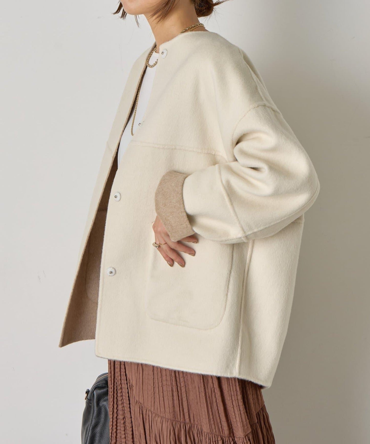 可雙面穿繭型夾克