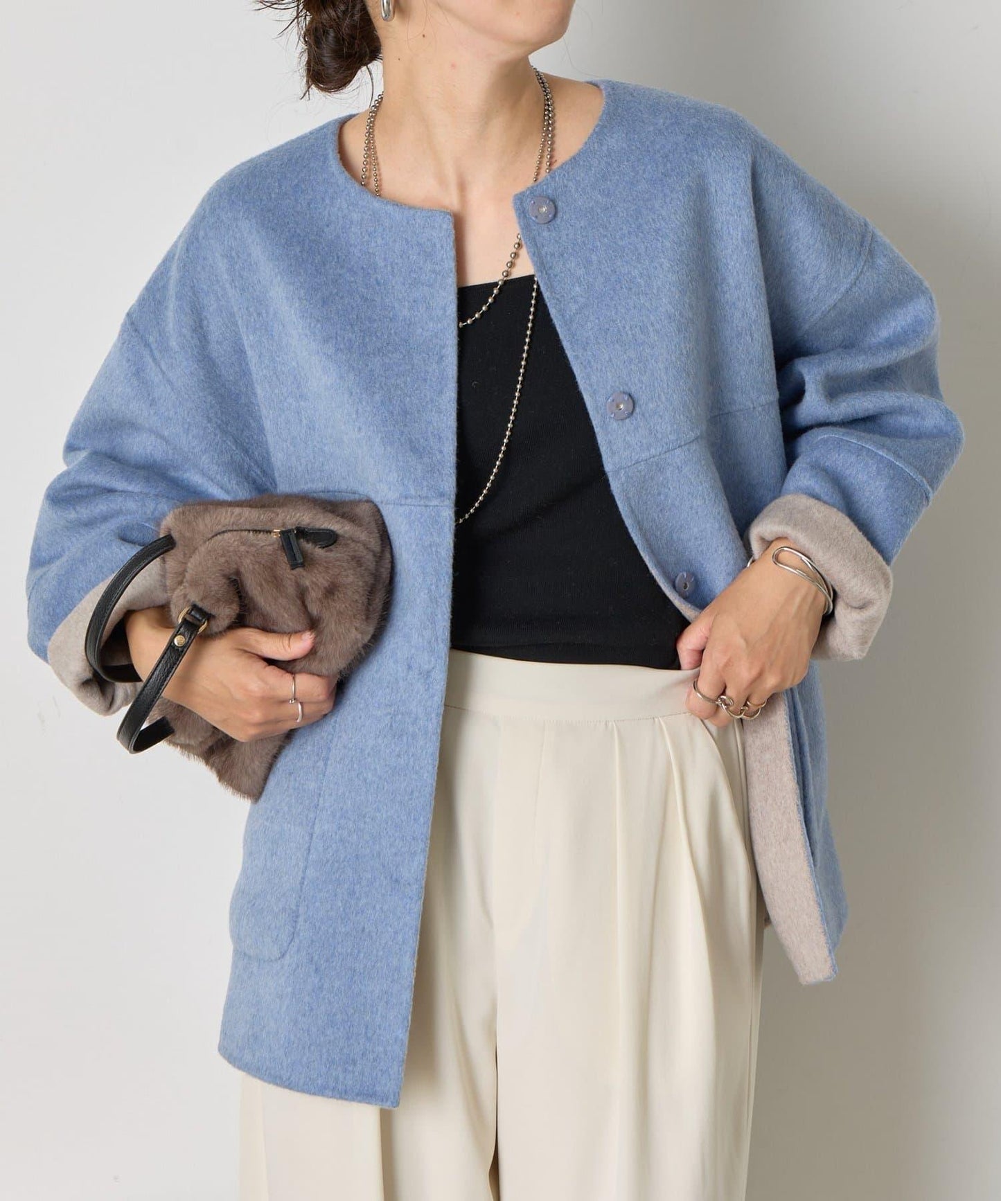 可雙面穿繭型夾克