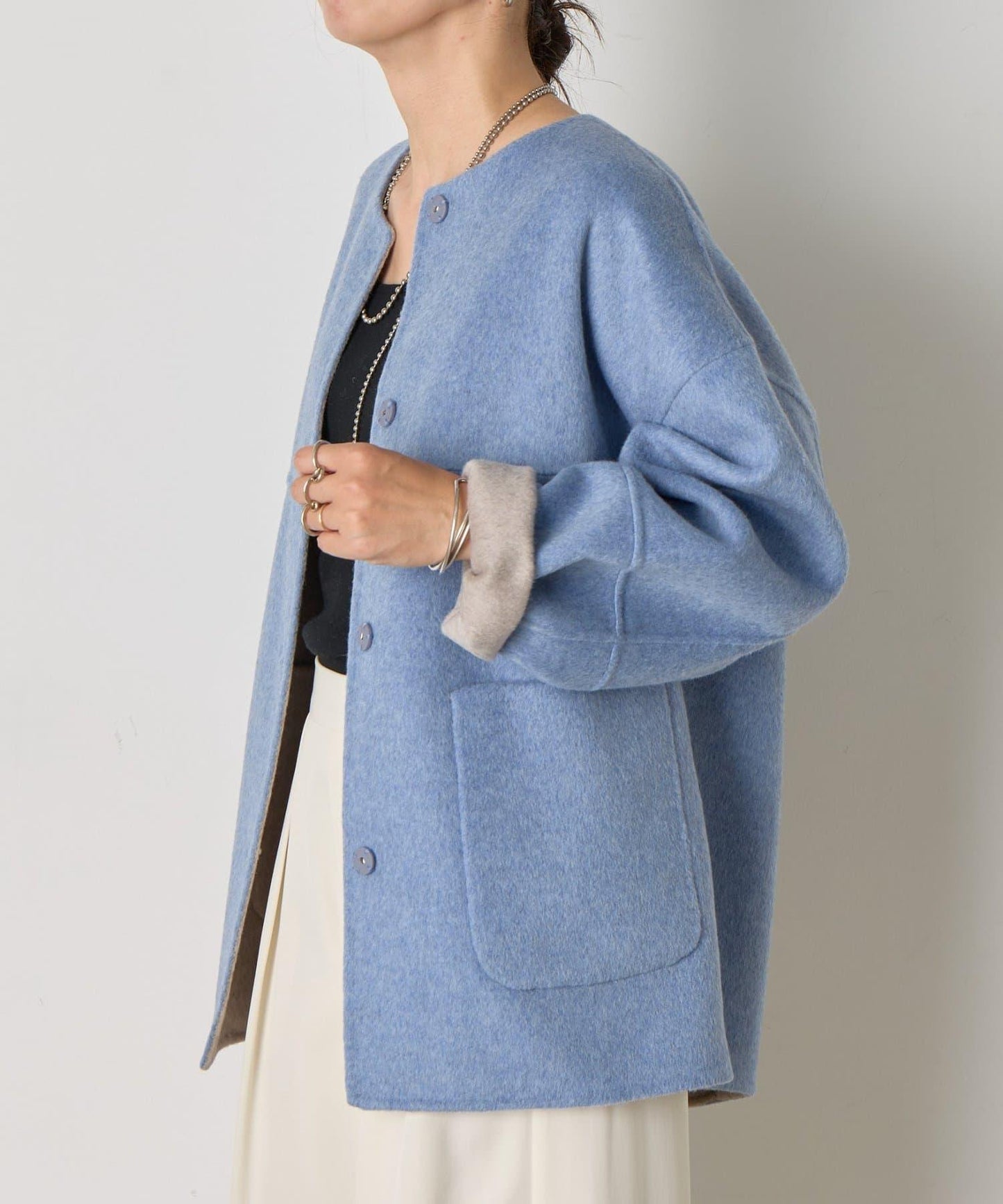 可雙面穿繭型夾克