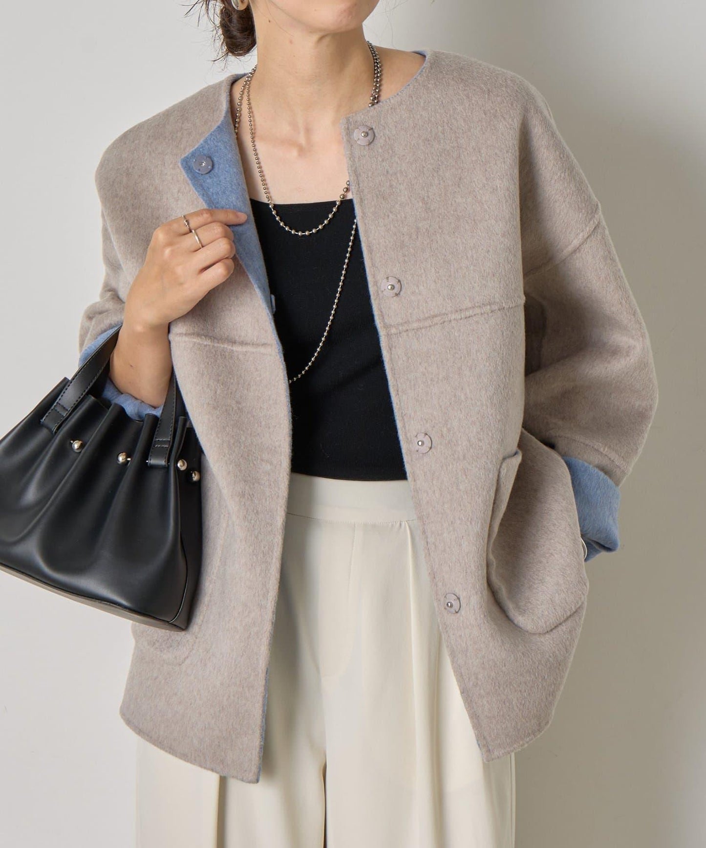 可雙面穿繭型夾克