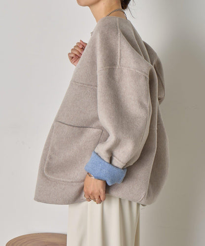 可雙面穿繭型夾克