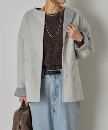 可雙面穿繭型夾克