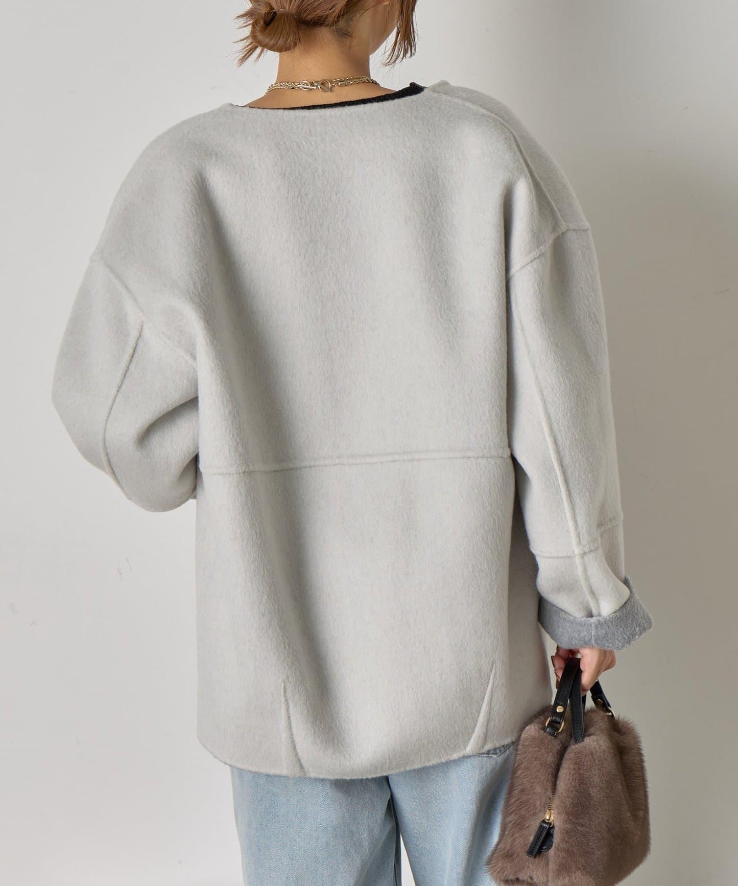 可雙面穿繭型夾克