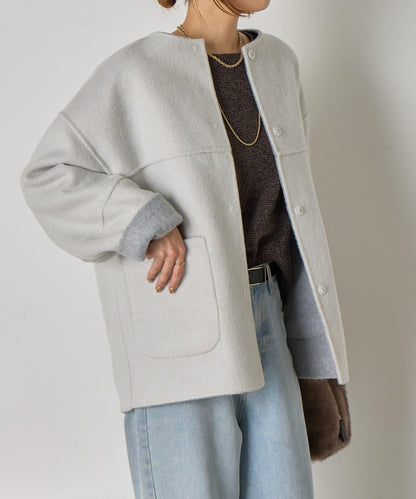 可雙面穿繭型夾克