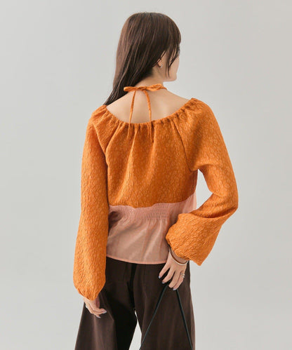 mystic 透視束身設計襯衫