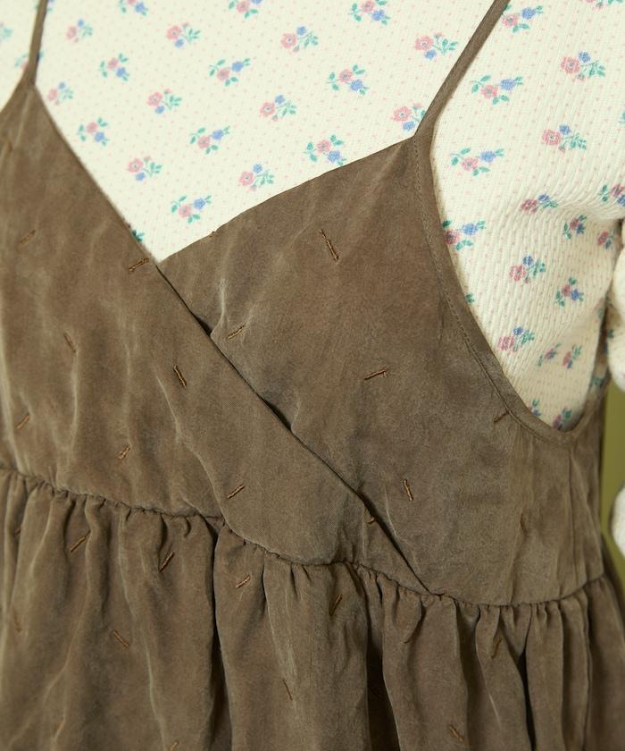 漸變工藝流蘇迷你連衣裙