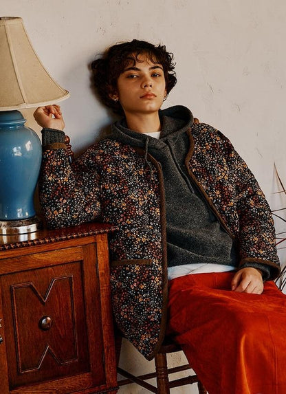 可雙面穿絎縫外套