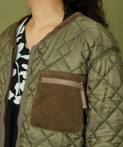 可雙面穿絎縫外套