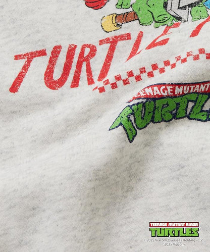 TEENAGE MUTANT NINJA TURTLES/忍者神龜 特別款寬鬆版型背部印花圓領衛衣