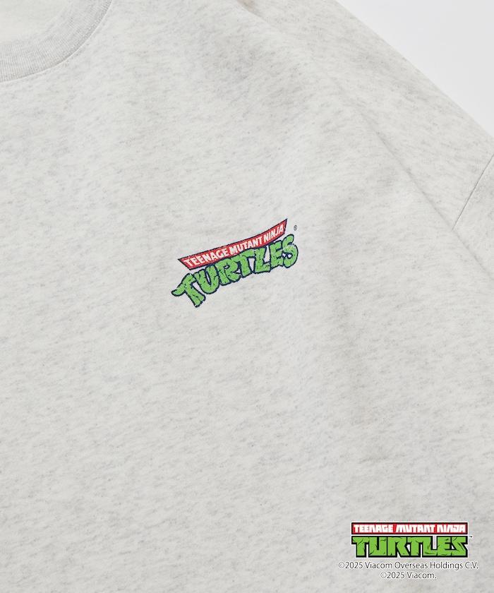 TEENAGE MUTANT NINJA TURTLES/忍者神龜 特別款寬鬆版型背部印花圓領衛衣