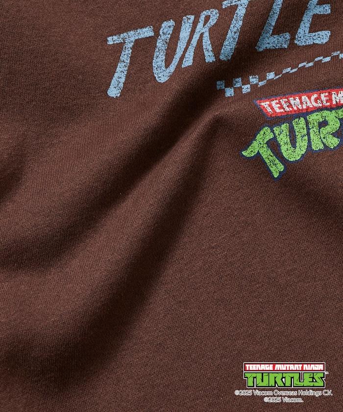 TEENAGE MUTANT NINJA TURTLES/忍者神龜 特別款寬鬆版型背部印花圓領衛衣