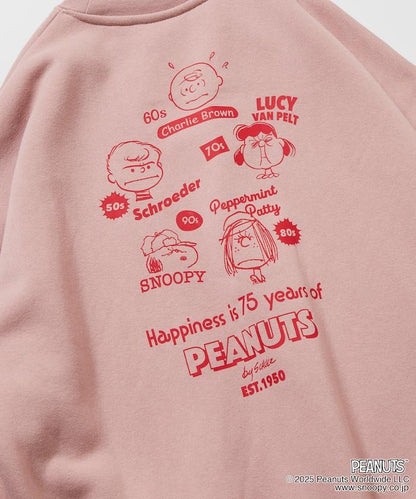 《PEANUTS》/《PEANUTS》特別款背面印花圓領衛衣/FACE