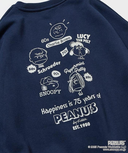 《PEANUTS》/《PEANUTS》特別款背面印花圓領衛衣/FACE