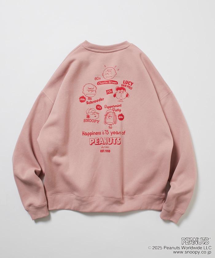 《PEANUTS》/《PEANUTS》特別款背面印花圓領衛衣/FACE