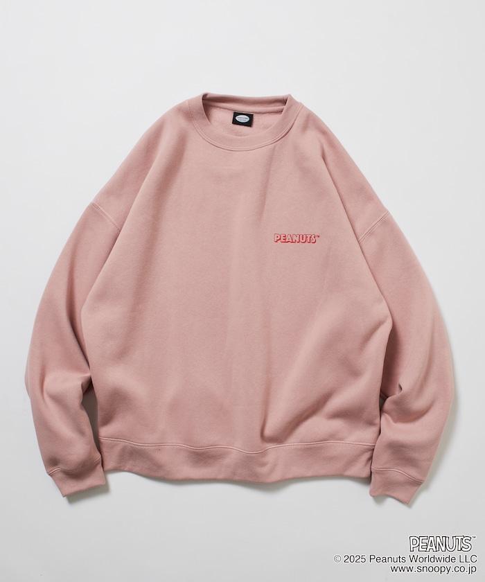 《PEANUTS》/《PEANUTS》特別款背面印花圓領衛衣/FACE