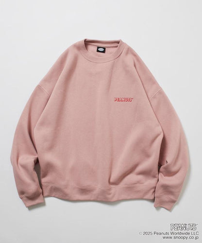《PEANUTS》/《PEANUTS》特別款背面印花圓領衛衣/FACE