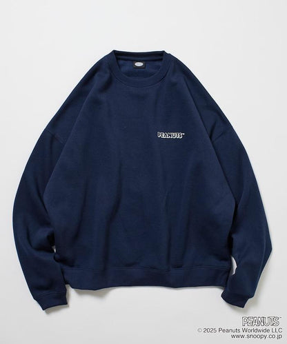 《PEANUTS》/《PEANUTS》特別款背面印花圓領衛衣/FACE