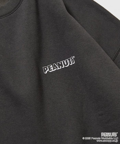 《PEANUTS》/《PEANUTS》特別款背面印花圓領衛衣/FACE