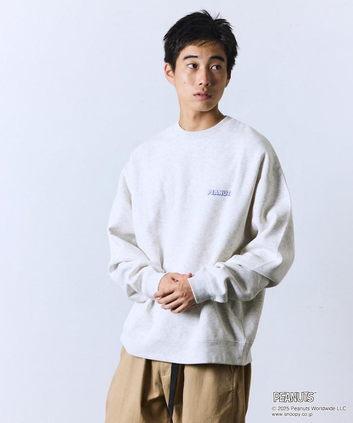《PEANUTS》/《PEANUTS》特別款背面印花圓領衛衣/FACE