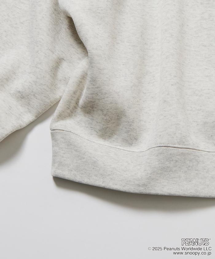 《PEANUTS》/《PEANUTS》特別款背面印花圓領衛衣/FACE