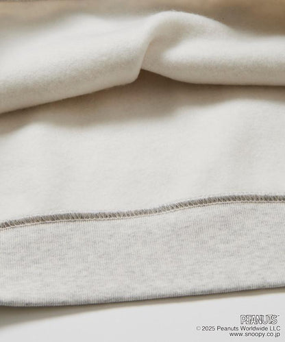 《PEANUTS》/《PEANUTS》特別款背面印花圓領衛衣/FACE
