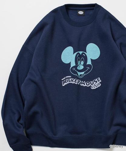 DISNEY/《迪士尼》 米老鼠/特別款 圓領印花衛衣/MICKEY MOUSE CLUB