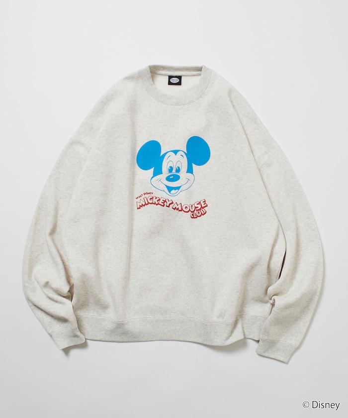 DISNEY/《迪士尼》 米老鼠/特別款 圓領印花衛衣/MICKEY MOUSE CLUB