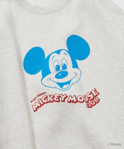 DISNEY/《迪士尼》 米老鼠/特別款 圓領印花衛衣/MICKEY MOUSE CLUB