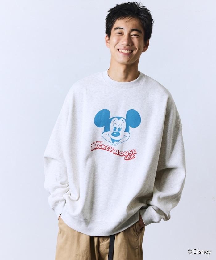DISNEY/《迪士尼》 米老鼠/特別款 圓領印花衛衣/MICKEY MOUSE CLUB
