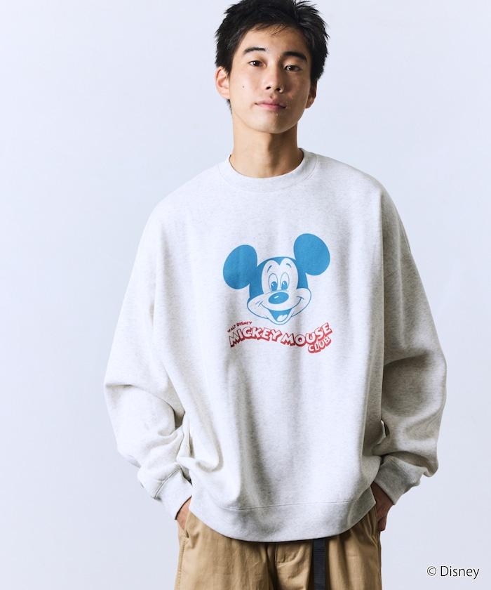 DISNEY/《迪士尼》 米老鼠/特別款 圓領印花衛衣/MICKEY MOUSE CLUB