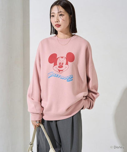 DISNEY/《迪士尼》 米老鼠/特別款 圓領印花衛衣/MICKEY MOUSE CLUB