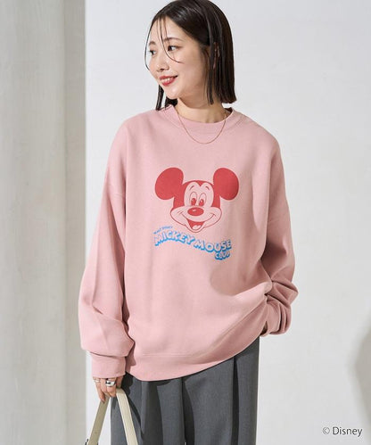 DISNEY/《迪士尼》 米老鼠/特別款 圓領印花衛衣/MICKEY MOUSE CLUB