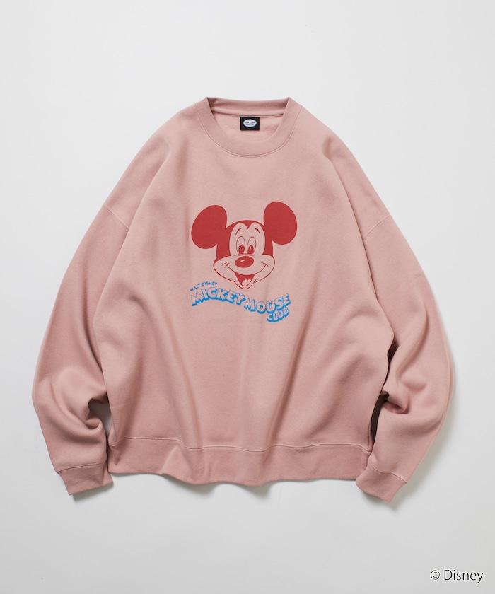 DISNEY/《迪士尼》 米老鼠/特別款 圓領印花衛衣/MICKEY MOUSE CLUB