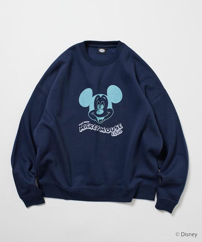 DISNEY/《迪士尼》 米老鼠/特別款 圓領印花衛衣/MICKEY MOUSE CLUB