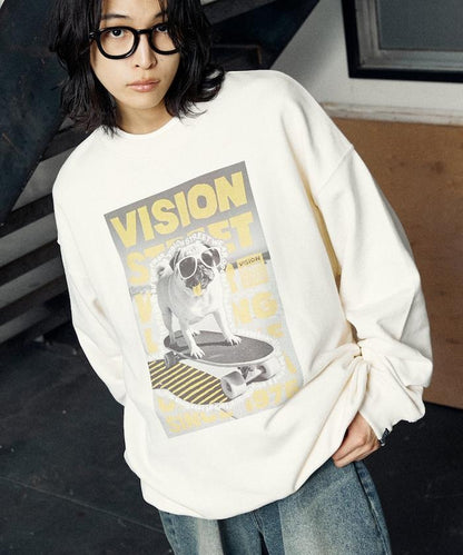 特別款狗狗照片印花衛衣