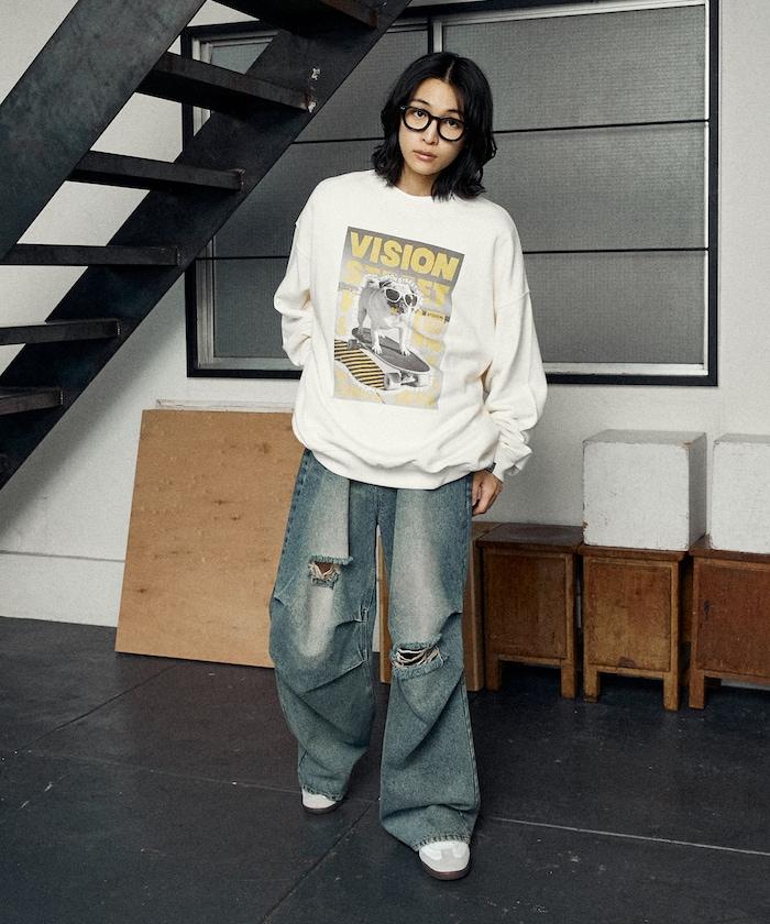 特別款狗狗照片印花衛衣