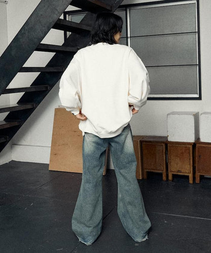 特別款狗狗照片印花衛衣