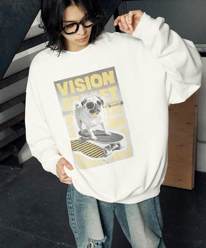 特別款狗狗照片印花衛衣