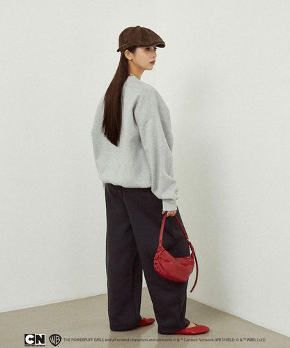 【THE POWERPUFF GIRLS】飛天小女警像素藝術圓領衛衣