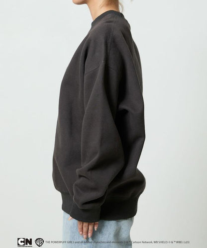 【THE POWERPUFF GIRLS】飛天小女警像素藝術圓領衛衣