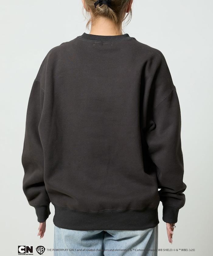 【THE POWERPUFF GIRLS】飛天小女警像素藝術圓領衛衣