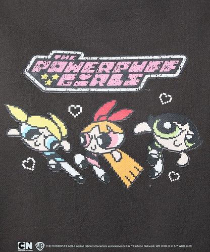 【THE POWERPUFF GIRLS】飛天小女警像素藝術圓領衛衣