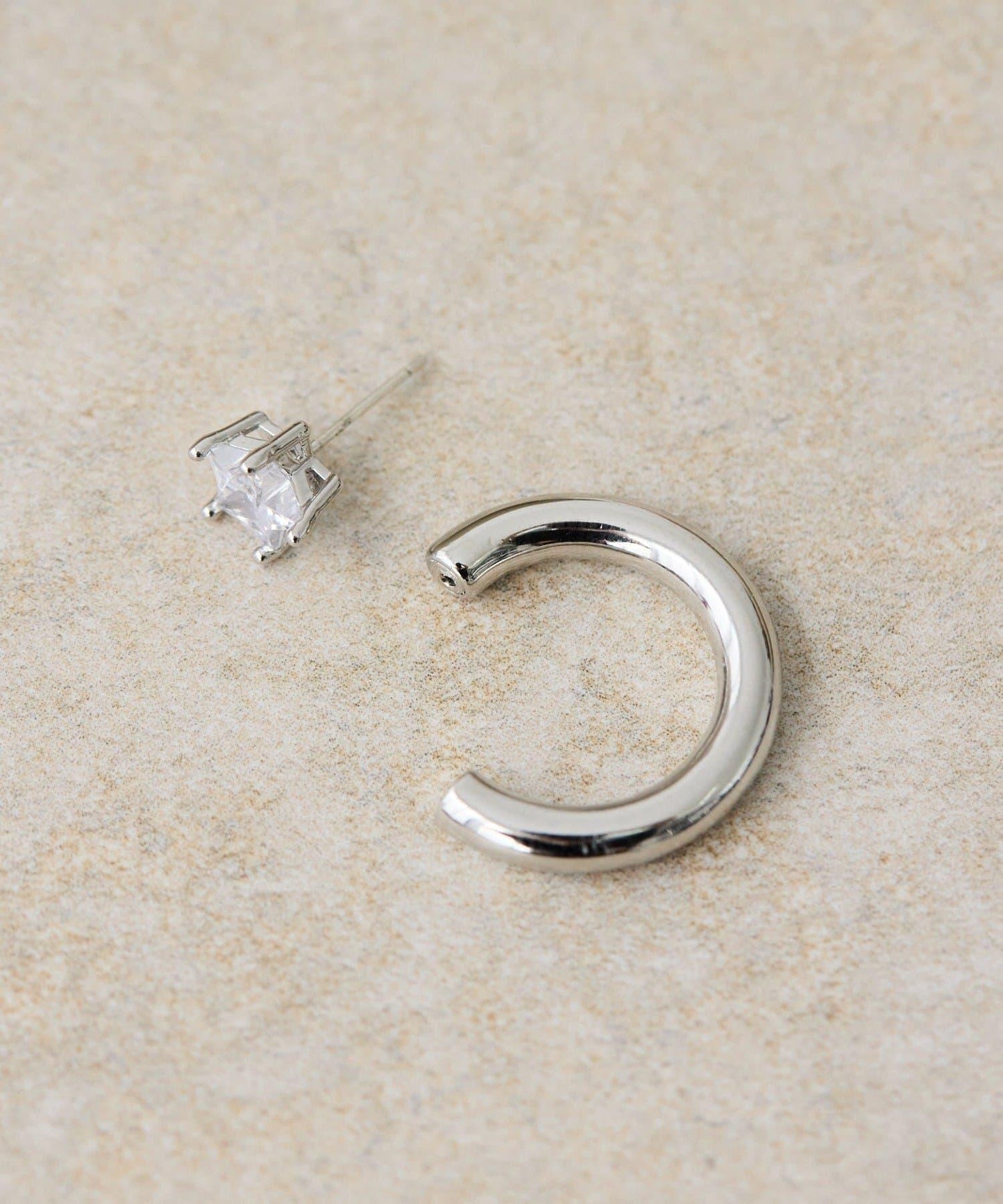 立方體星星耳環