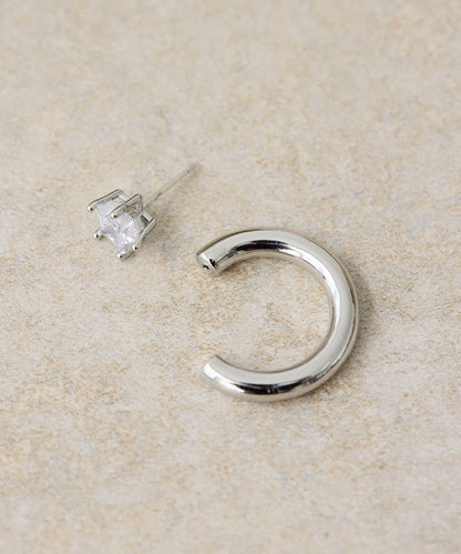 立方體星星耳環