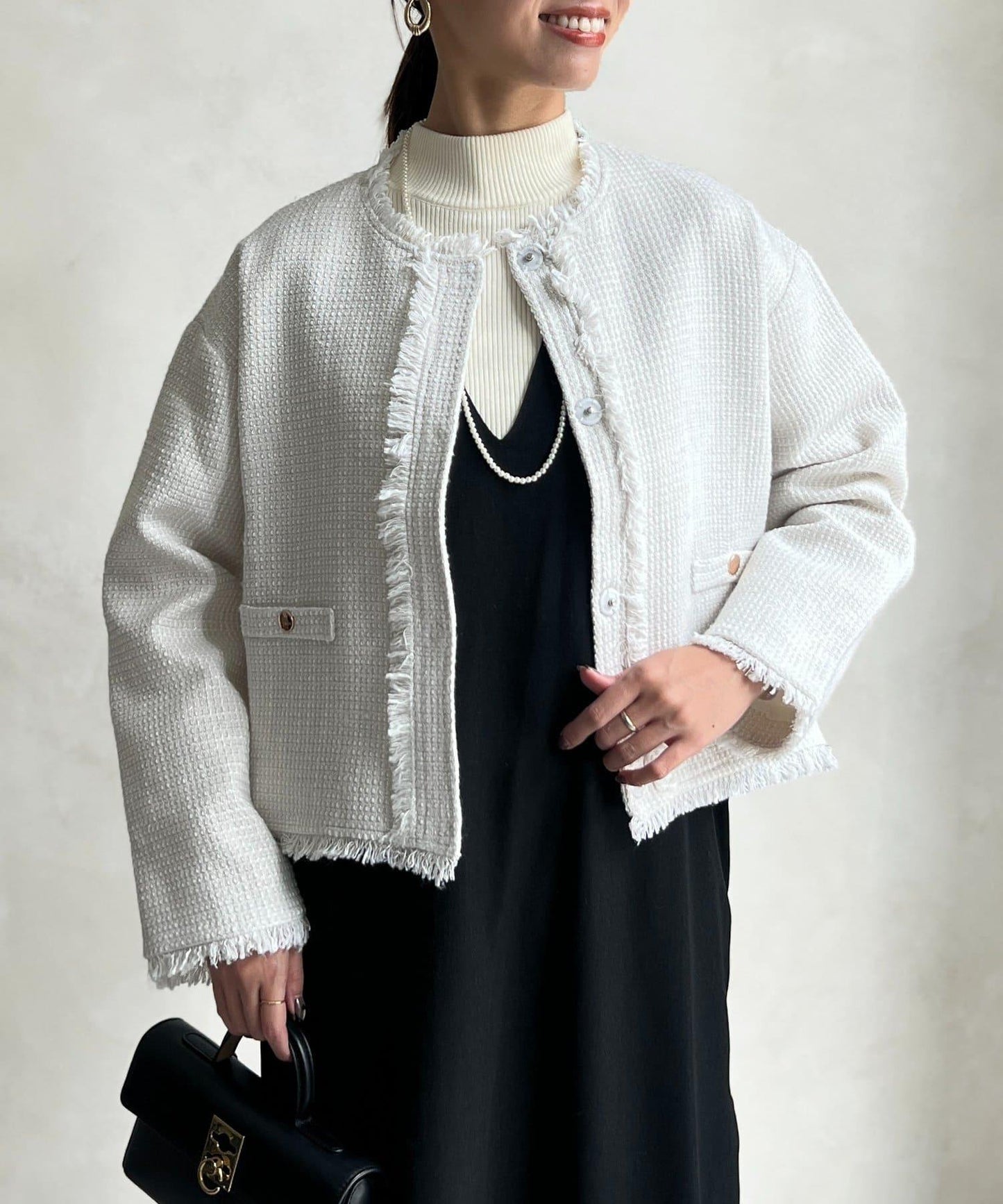 【可用於正式場合】粗花呢夾克