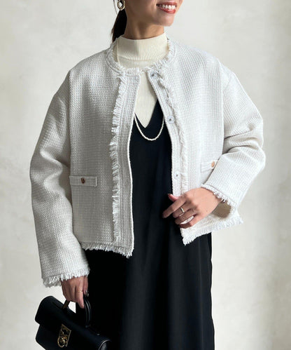 【可用於正式場合】粗花呢夾克