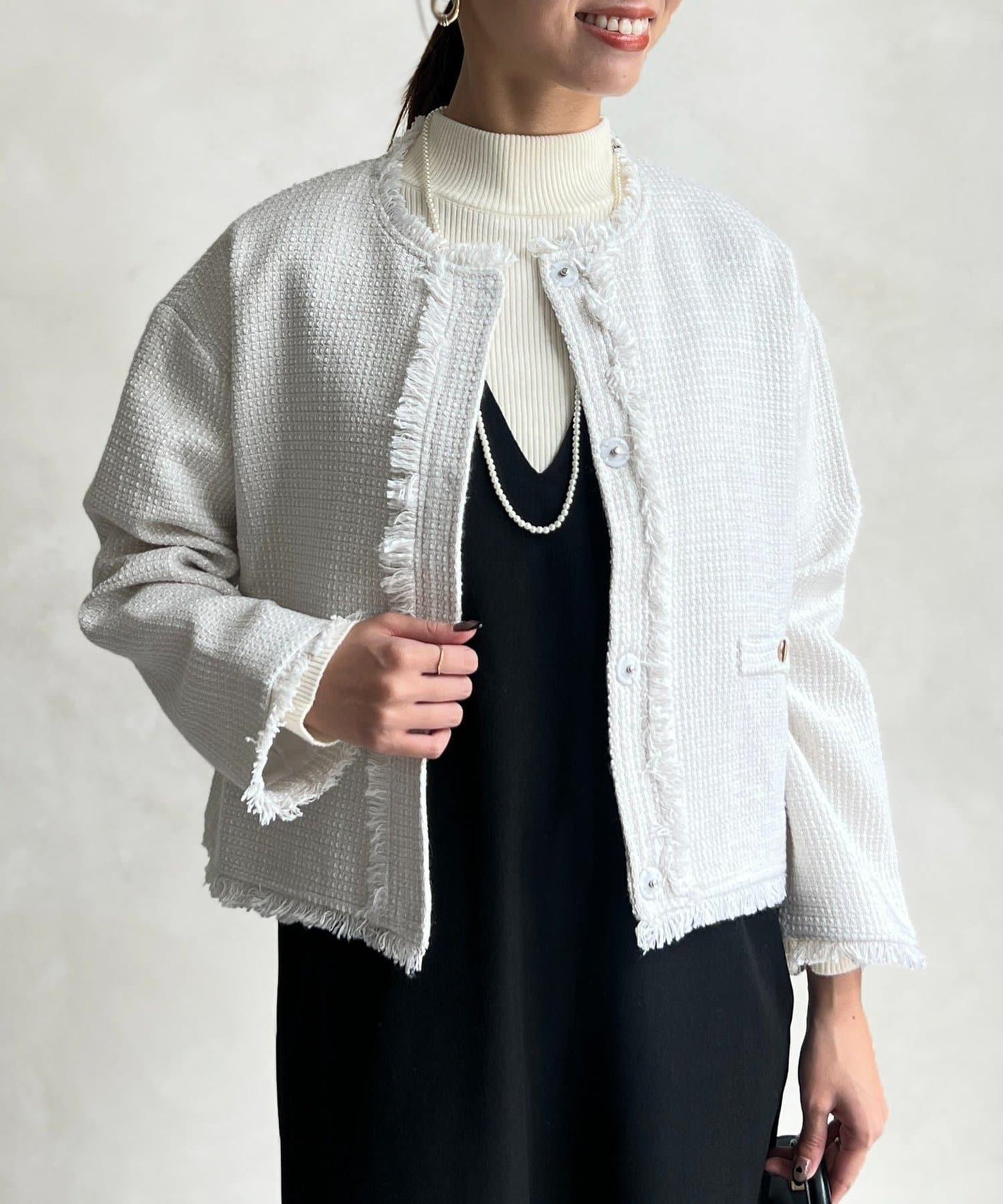 【可用於正式場合】粗花呢夾克