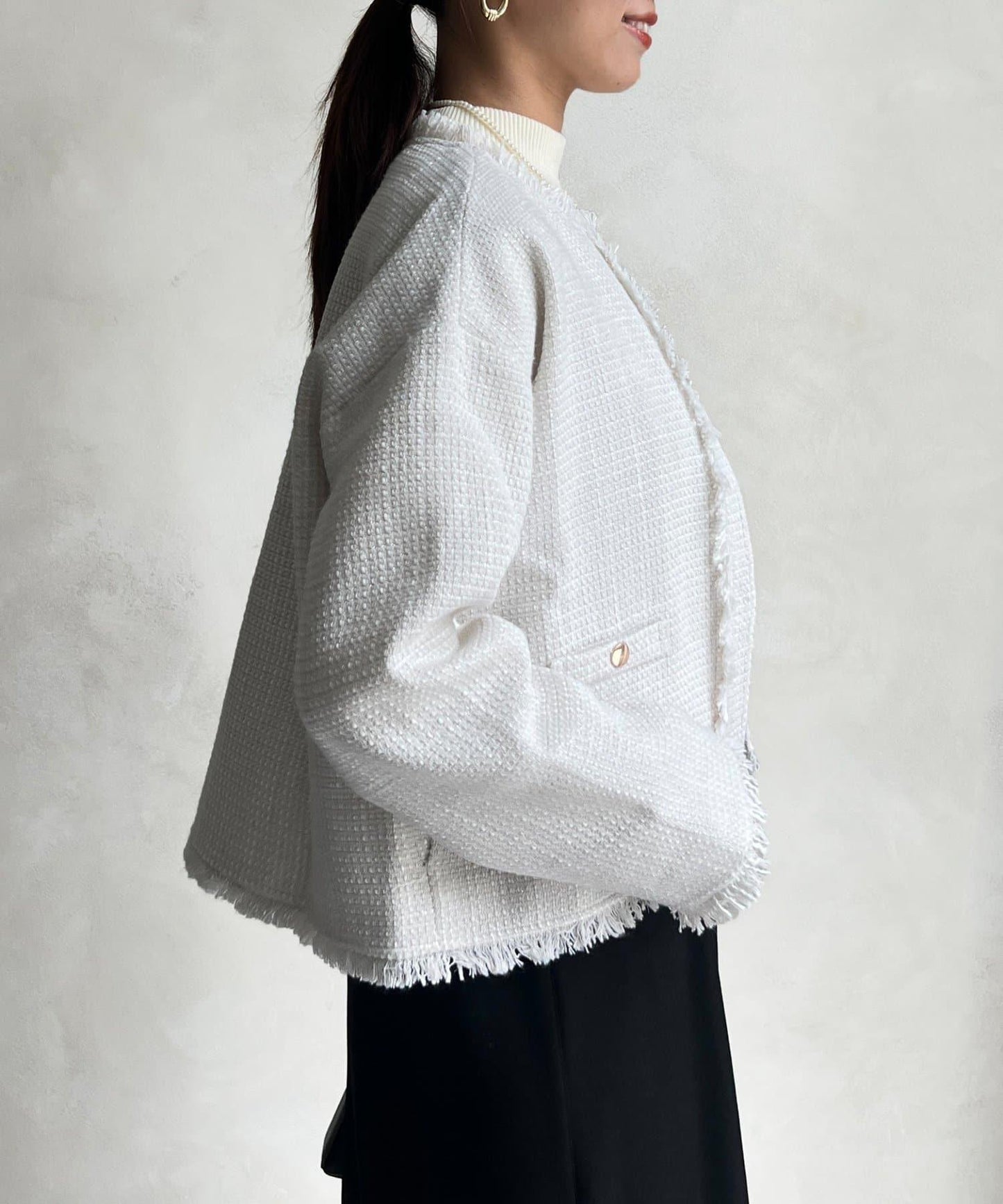 【可用於正式場合】粗花呢夾克