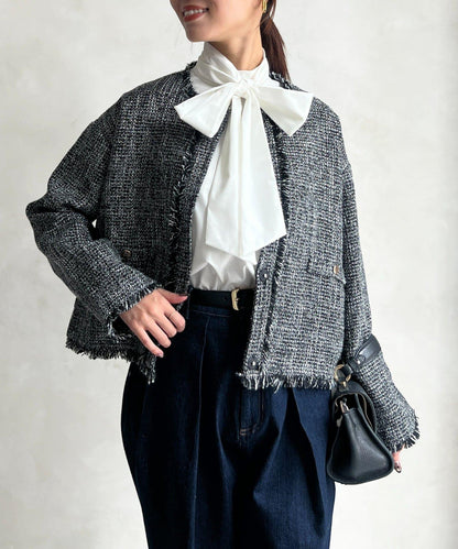 【可用於正式場合】粗花呢夾克