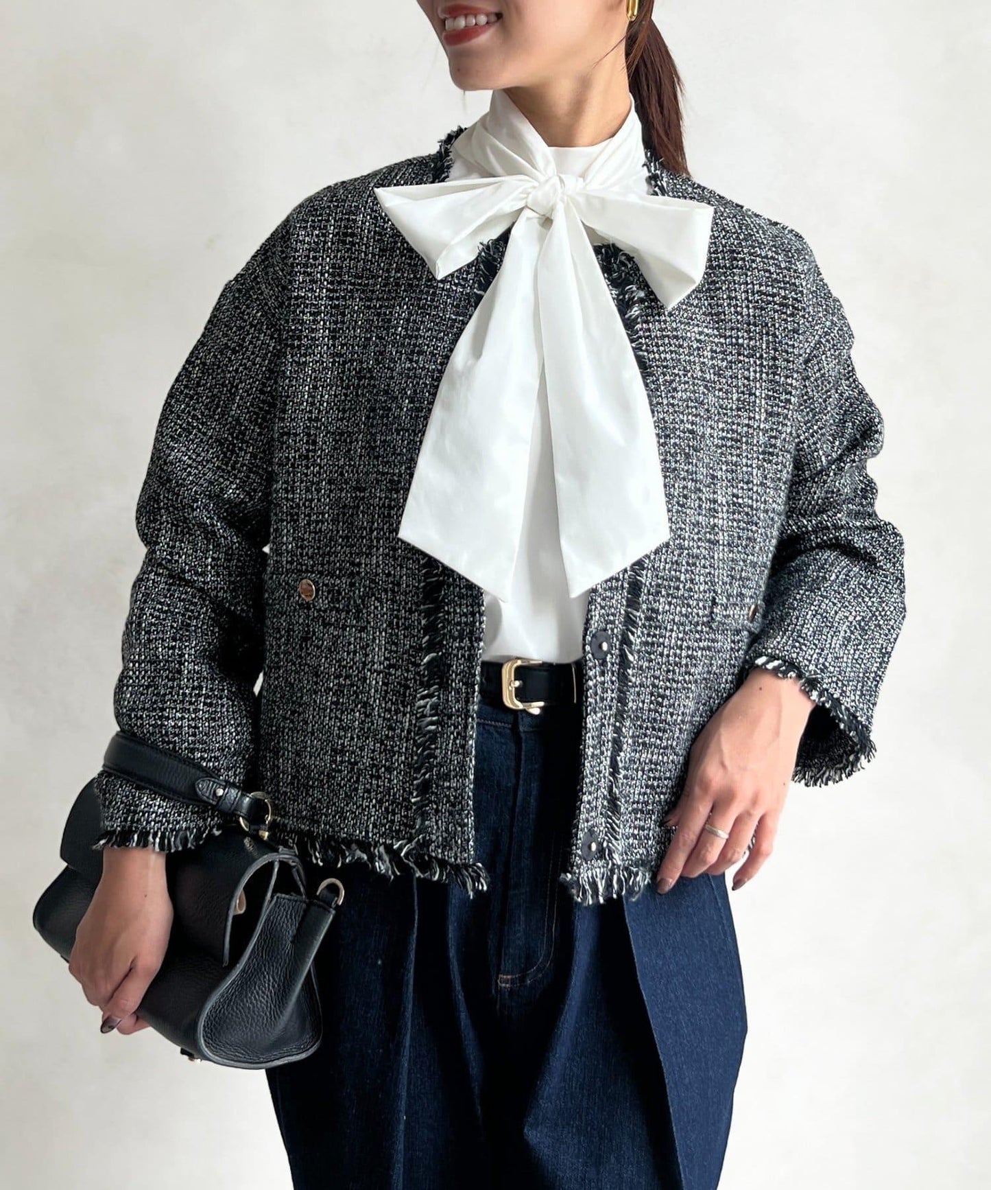 【可用於正式場合】粗花呢夾克